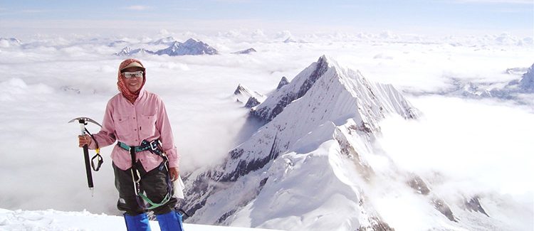 First woman atop Everest