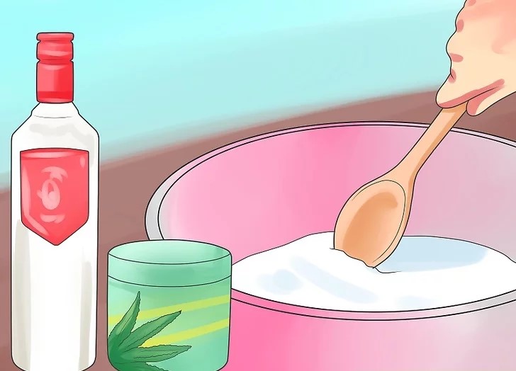 homemade hand sanitizer